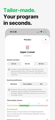 Setio: Workout & Gym Tracker Screenshot 8 of 9