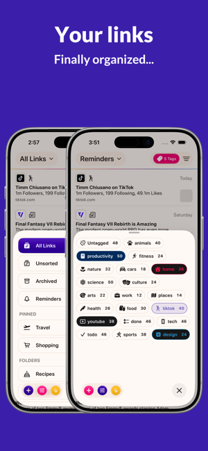 Plinky: Save & Bookmark Links Screenshot