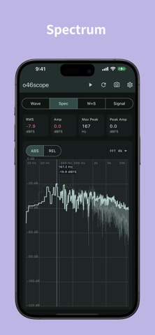 o46scope iPhone screenshot