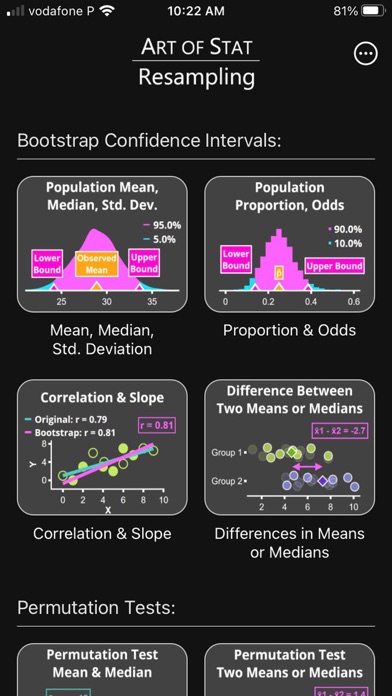 Art of Stat: Resampling Screenshot