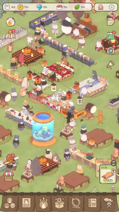 Cat Garden - Food Party Tycoon Screenshot
