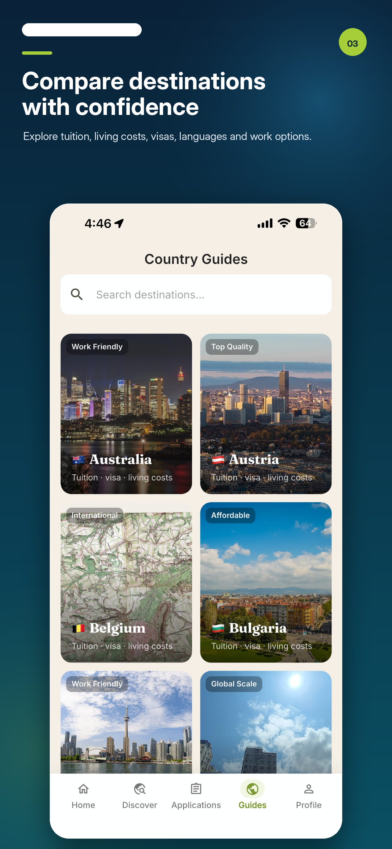 Exchange programmes screenshot 8