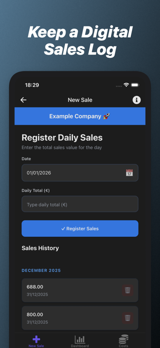 Trakz Sales Tracker Screenshot 3 of 4