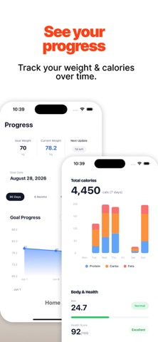 Monday - AI Calorie Tracker iPhone screenshot