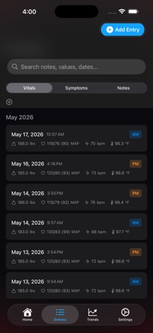 My Heart Log Screenshot 6 of 10