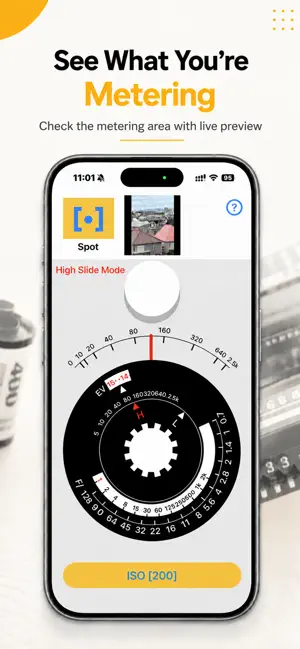 Analog Light Meter screenshot 3