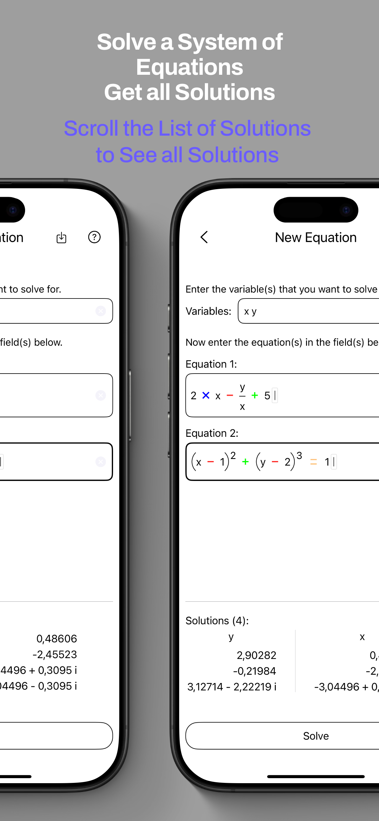 Numerical Solver