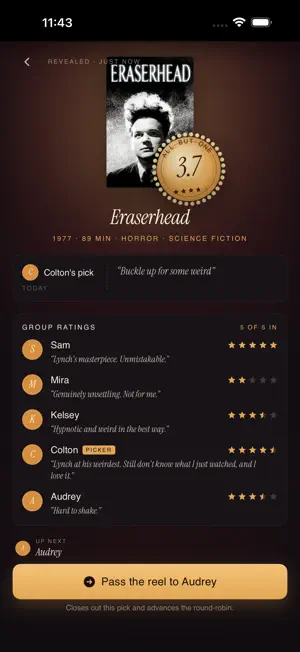 Reelay: Movie Club screenshot 1