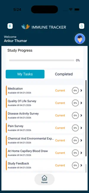 ImmuneTracker screenshot 3