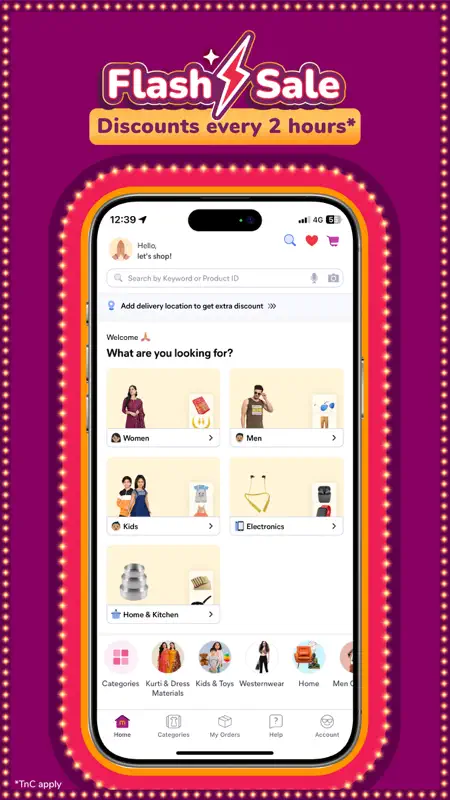 Meesho: Online Shopping screenshot 2 of 10