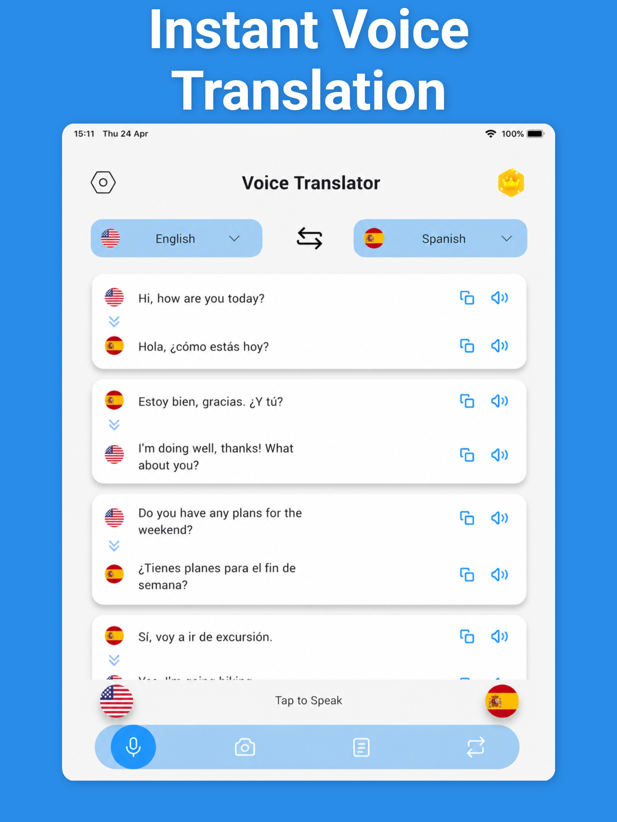AI Translator: Voice & Camera screenshot 9