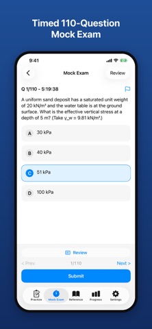 FE Civil Exam Prep iPhone screenshot