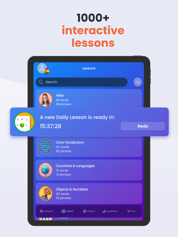 Mondly: Learn 41 Languages iPad screenshot 8