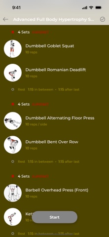 Sigmalete Health&Fitness screenshot