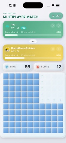 Sweeple - Minesweeper Battle Screenshot 2 of 6