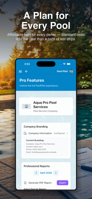 Pool Pilot - Pool & Spa Care Screenshot 1 of 7