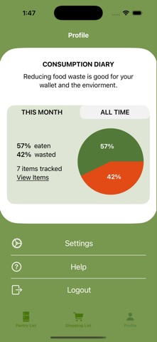 ZeroWaste Pantry Screenshot 8 of 8
