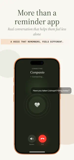 Companio: Elder Care Calls screenshot 3
