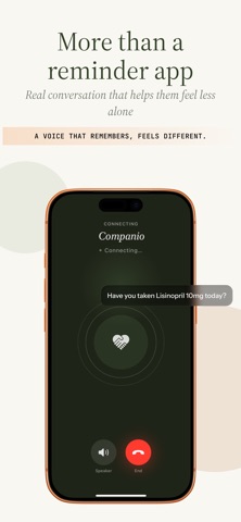 Companio: Elder Care Calls Screenshot 3 of 6