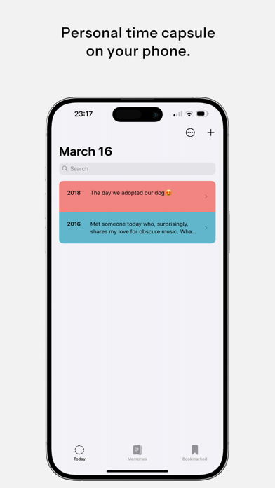 Screenshot #2 pour Today - Memory Notebook