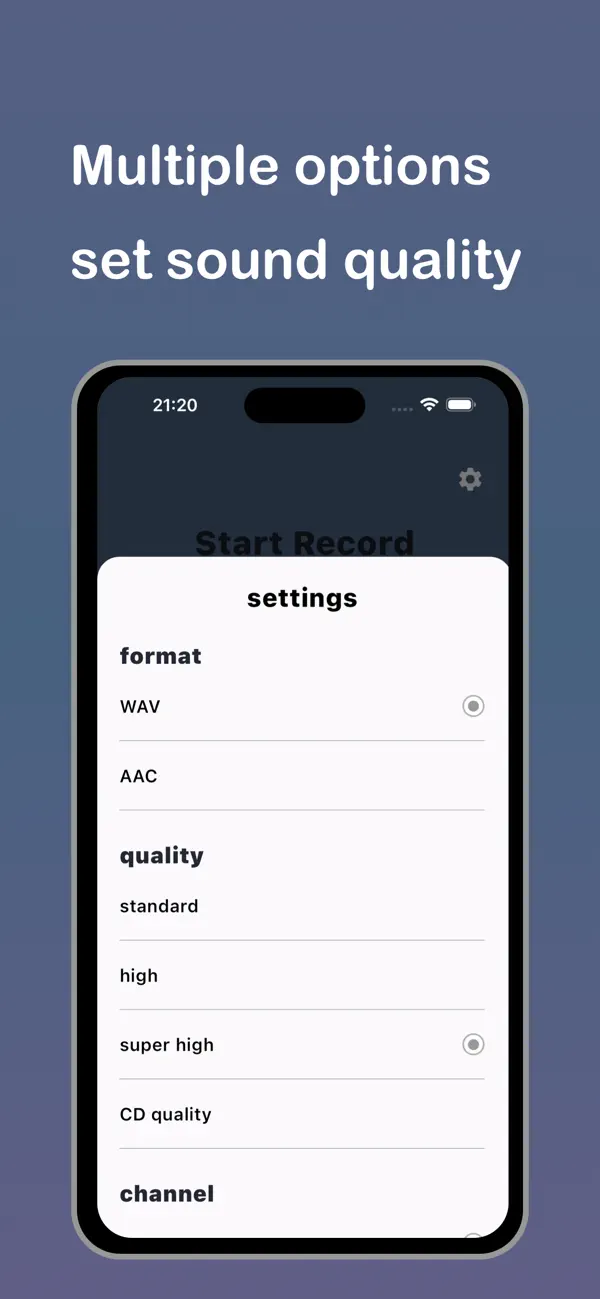 Screenshot #2 pour Voice Recorder QuickCool