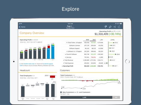 Screenshot #6 pour SAP Analytics Cloud