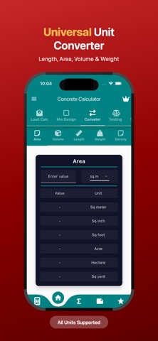 Concrete Calculator All In One screenshot