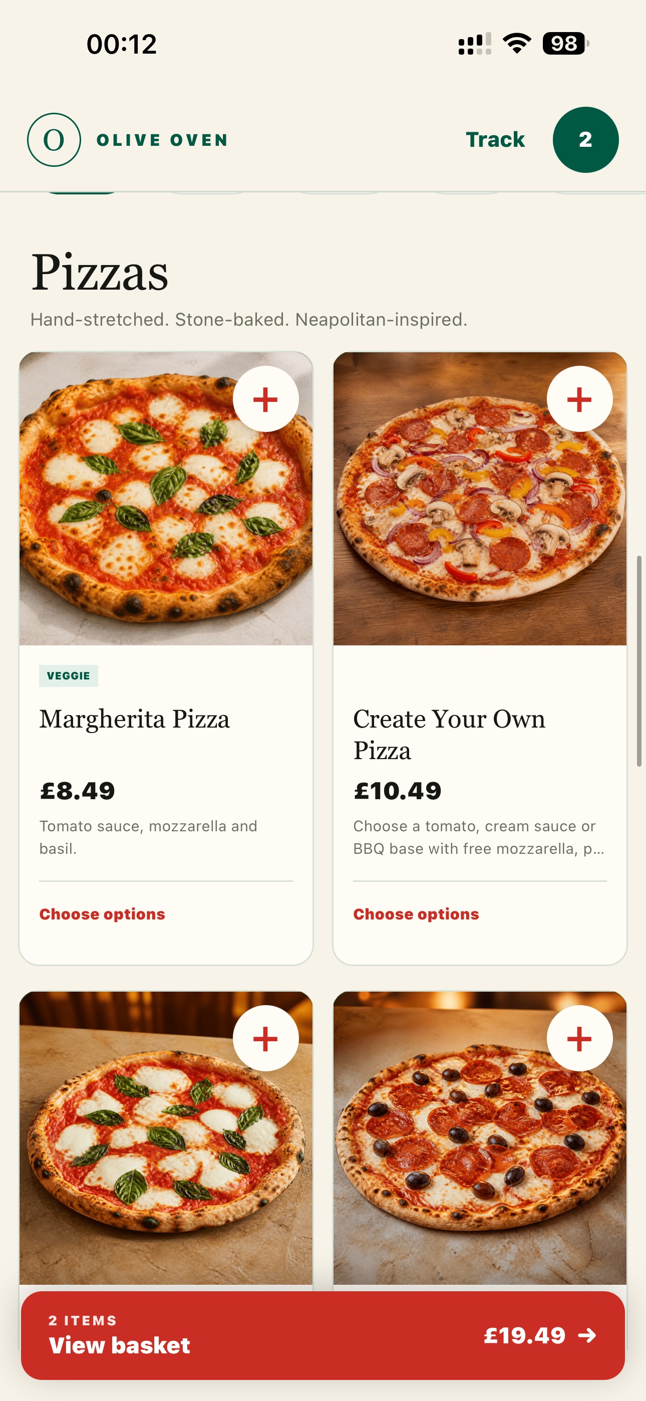 Screenshot 1 of Olive Oven