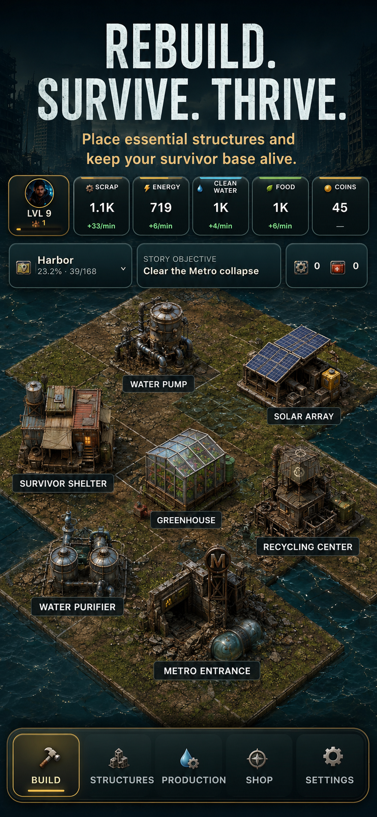 After the Flood: Idle Rebuild screenshot 2