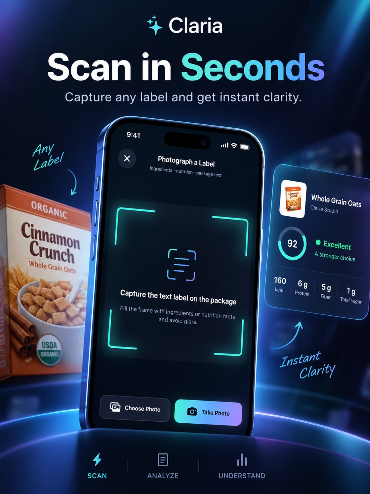 Screenshot 7 of Claria: Food Label AI