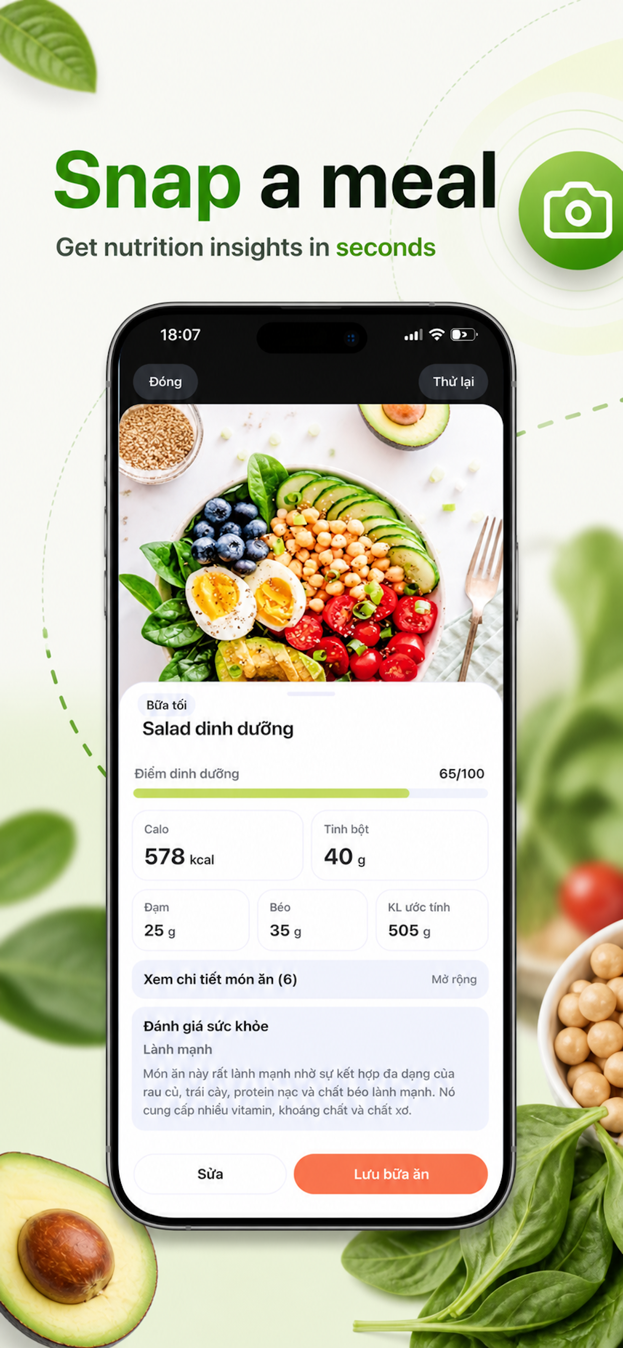 Foodlens – AI Calorie Tracker