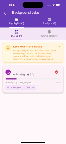 V-Rise iPhone screenshot