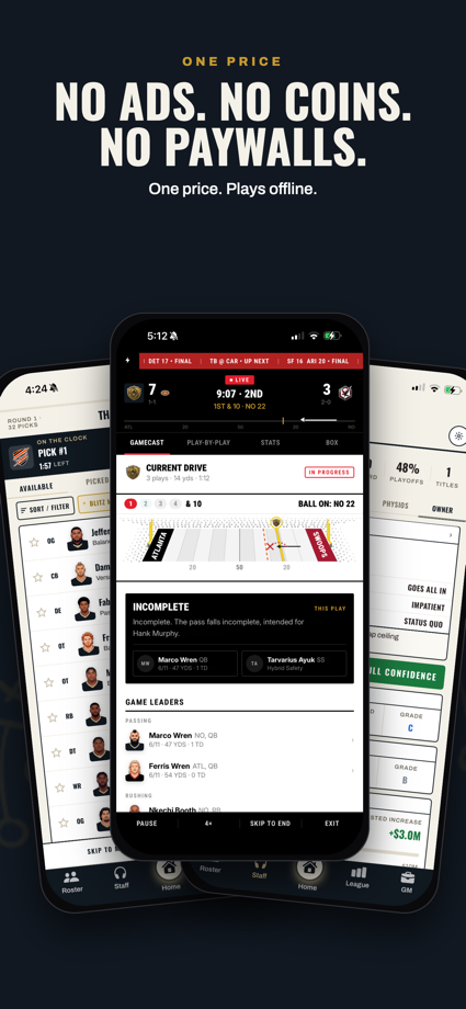 BrannGM: Football '26 的 App Store 截图 10