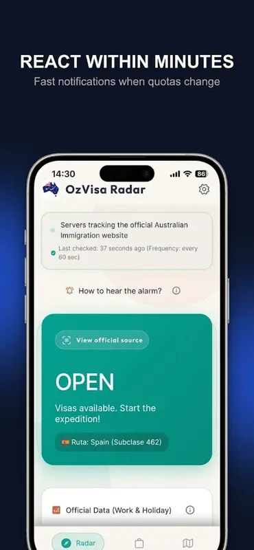 OzAlert screenshot 2 of 4