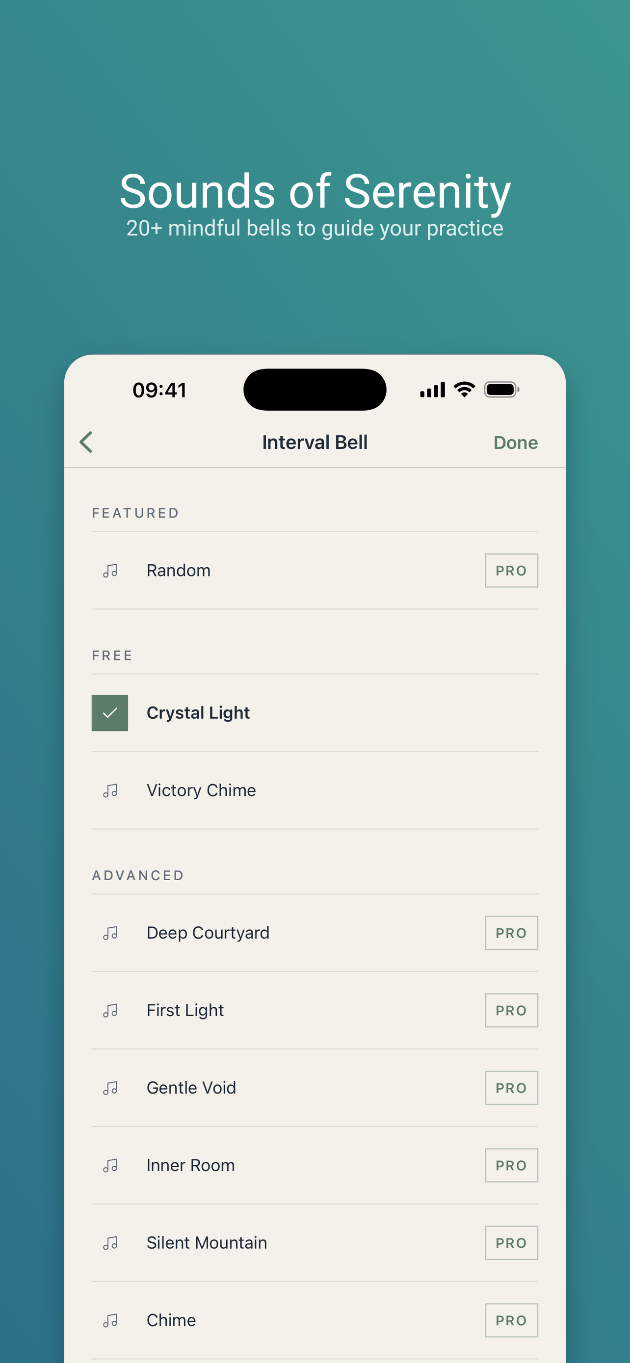 Meditation Bell & Timer screenshot 2