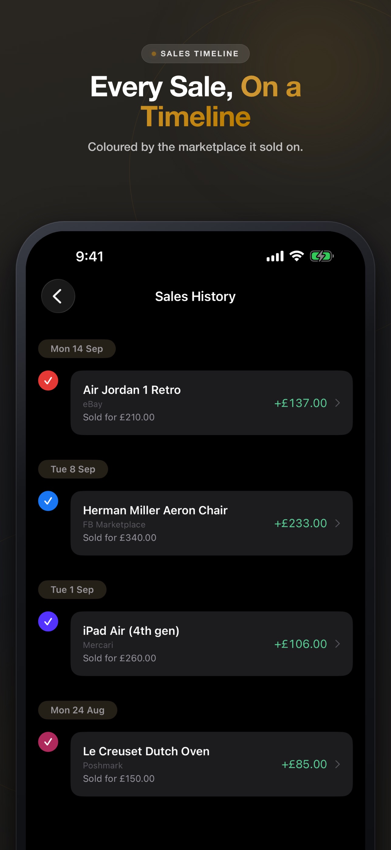 Screenshot 4 of Reseller Profit Tracker