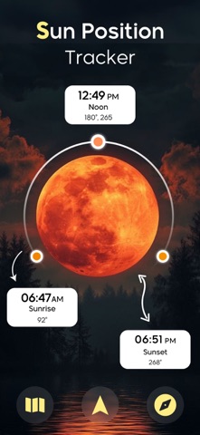 Moon Finder : Sun Status screenshot