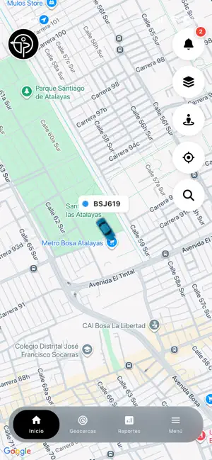 Arjuna GPS screenshot 3