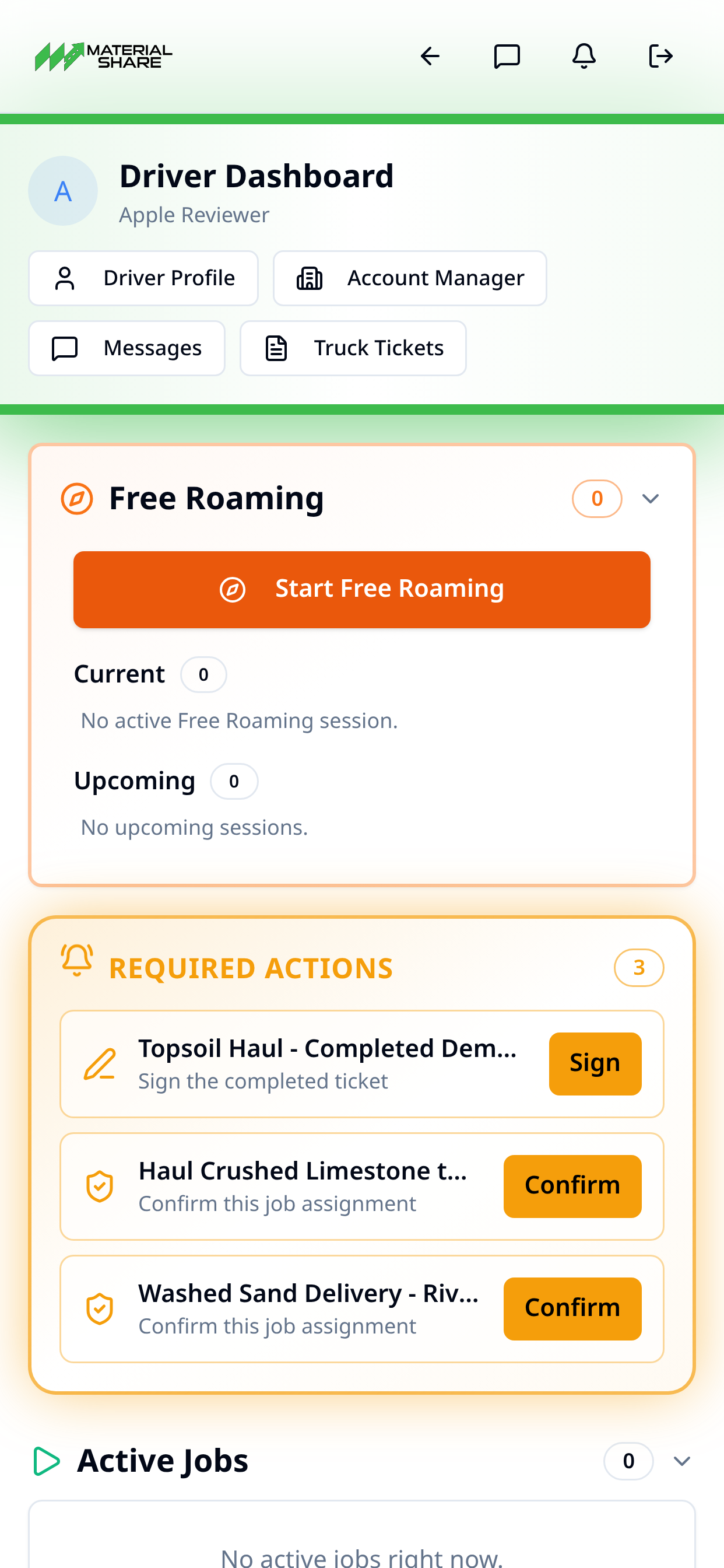 Material Share Driver screenshot 3
