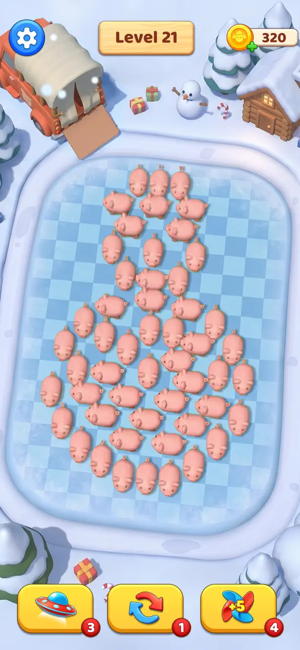 Piggy Land 3D iOS Mod IPA screenshot 5 - iOS game interface