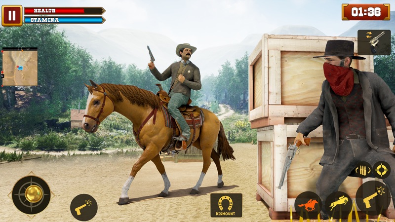 Juego de vaquero occidental screenshot 8