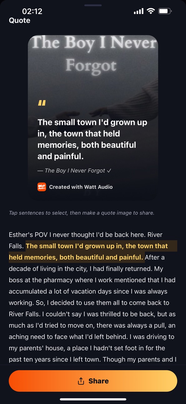 iPhone screenshot
