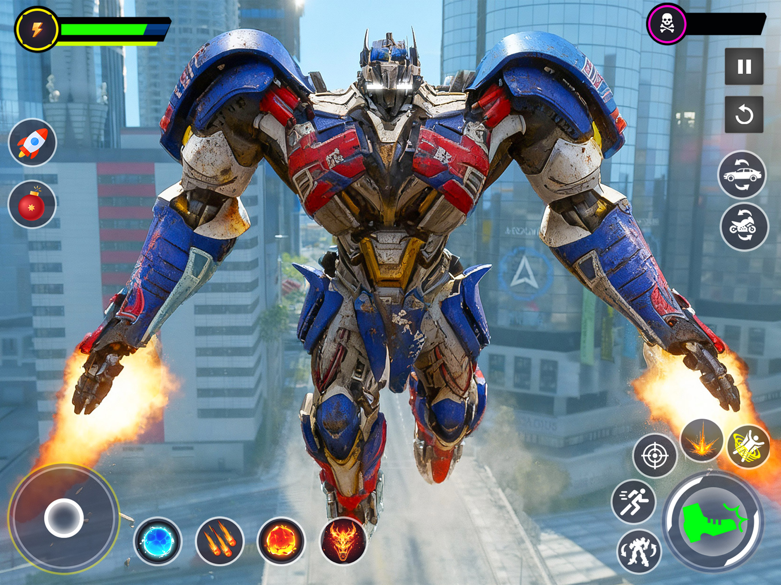Multi Robot Transform City War screenshot 9