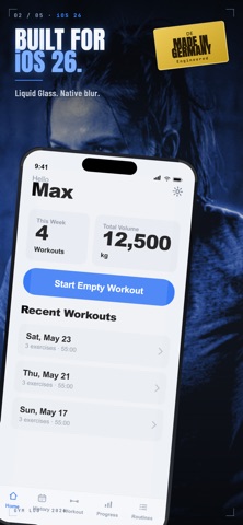 Gym Log: Workout Journal Screenshot 2 of 5