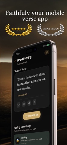 Faithfuly: Faith & Prayer iPhone screenshot