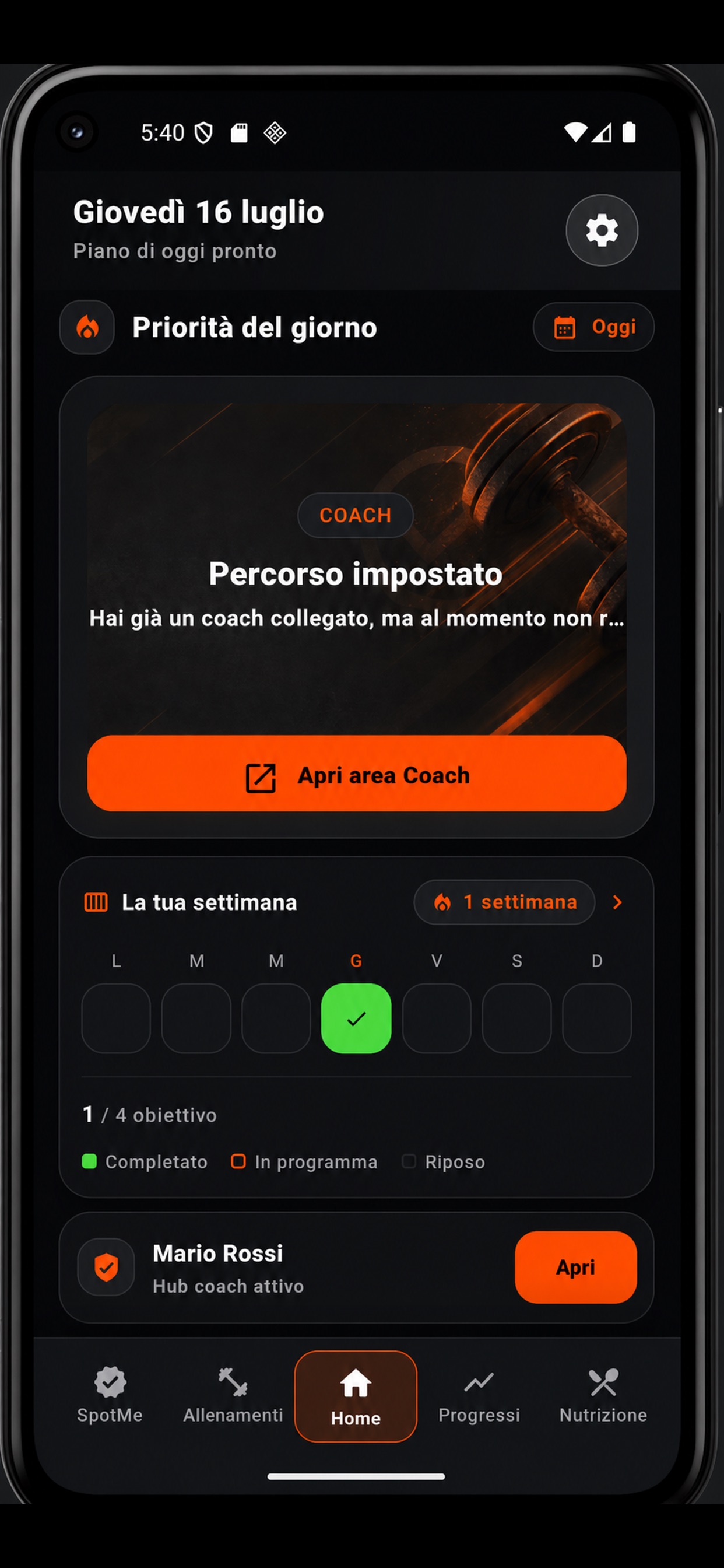 Screenshot 1 of spotme