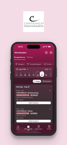 Koerpertraining Berlin screenshot