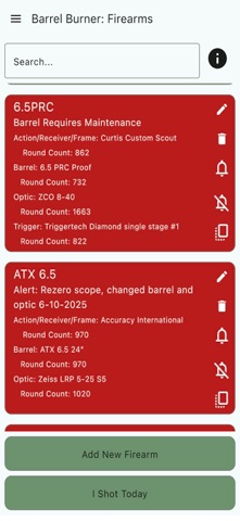 Barrel Burner iPhone screenshot