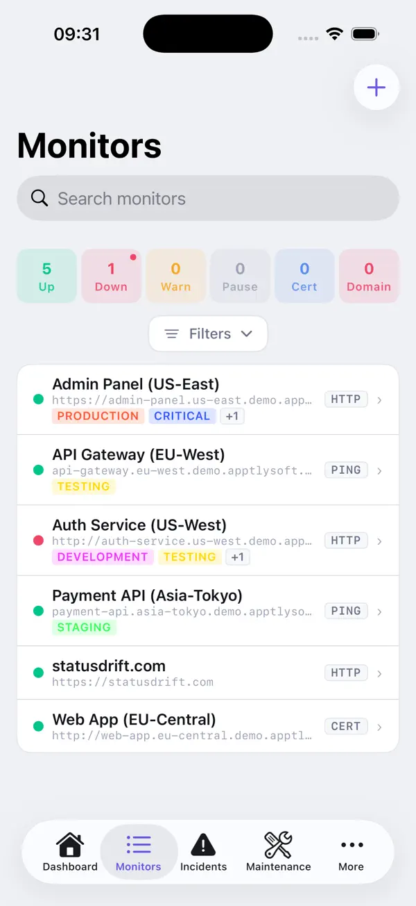 #2. StatusDrift (iOS) By: Miljenko Rebernisak