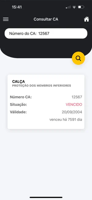 Meus EPIs screenshot 4